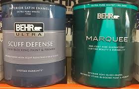 Behr Ultra Vs Marquee Paint What S