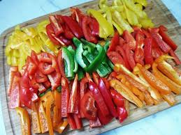 how to freeze peppers sliced chopped