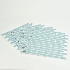 Sea Glass L Stick Backsplash Tiles