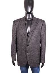 Details About Ermenegildo Zegna Mens Blazer Wool Jacket Grey 54