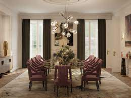 modern dining room decor elegant