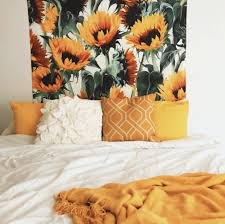 There are 22912 sunflower decor bedroom for sale on etsy, and they cost $18.56 on average. The Sunflower Tapestry Dorm Room Decor Aesthetic Bedroom Yellow Room