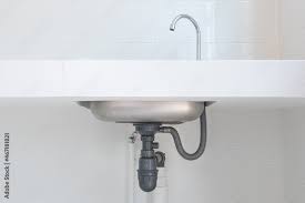 Drain Pipe Or Sewer Under Kitchen Sink