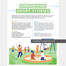 springtime short stories and