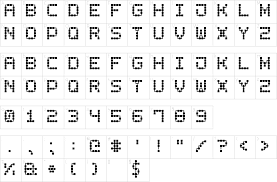 Printed Circuit Board 7 Fuente 1001 Free Fonts