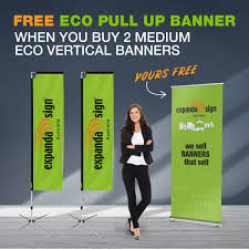 flying banner order with free pull up