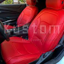 Custom Fit Red Interior Leather Seat