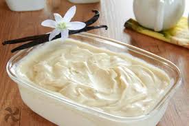 lactose free vanilla ice cream with
