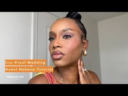 cry proof wedding guest makeup look