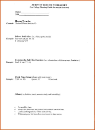 Student Resume Example College Admissions   Professional resumes    