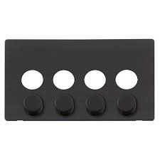 4 Gang Dimmer Switch Cover Plate