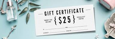 8 amazing gift certificate templates