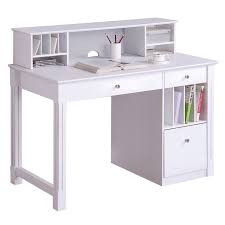 All other shelves are adjustable. Deluxe Solid Wood White Desk W Hutch Walker Edison Dw48d30 Dhwh