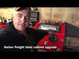 harbor freight blast cabinet lighting