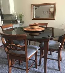 tempered glass dining table