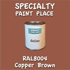 Ral 8004 Copper Brown Gallon Can