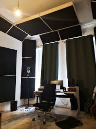 acoustic curtain studio grau 225