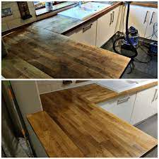 wooden worktop restoration 1 service
