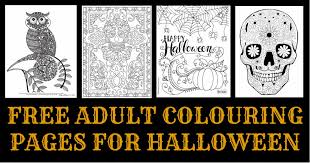 When i started this halloween coloring. Halloween Colouring Pages For Adults Mum In The Madhouse