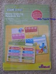 Details About Sesame Street Potty Toilet Training Rewards Stickers Chart Kit Brand New Pack