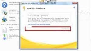 how to change office 2010 key