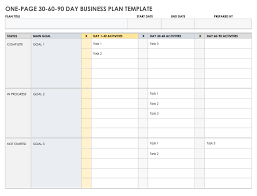 Free Pdf Business Plan Templates