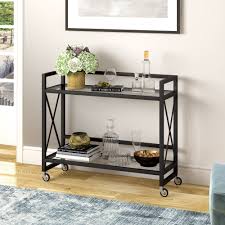 This multifunctional piece offers plenty of storage for all of your party accessories or everything you need to make your next cup of joe. Bar Carts Wayfair