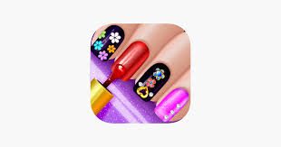my fashion nail salon game on the app