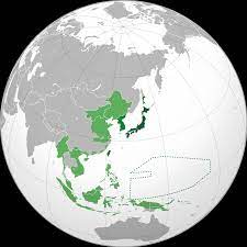 The empire of japan at its peak in 1942 japan's large military force was regarded as essential to the empire's defense and prosperity by obtaining natural resources that the japanese islands lacked. Japanese Empire At Its Territorial Peak 1942 1024 1024 Mapporn