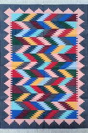 handwoven cotton dhurrie rug