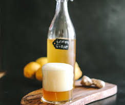 lemon ginger kombucha cultured food life