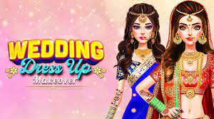 indian wedding makeup and dress up