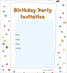 Free Online Birthday Invitations Printable Invites Also
