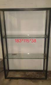 display glass shelves furniture