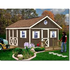 Shop wood storage sheds and a variety of outdoors products online at lowes.com. Fairview 12x16 Wood Storage Shed Kit All Pre Cut Fairview 1216