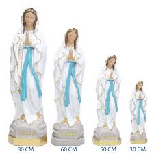 Statue Of Our Lady Of Lourdes Virgin