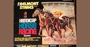 The Belmont Stakes Handicap Horse Racing Game Board Game
