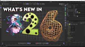 what s new in s26 of cinema 4d you