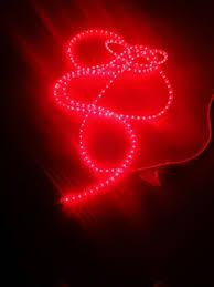 Red 18 Ft Led Rope Light Connectable