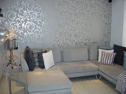 From soft muted neutrals to ultra modern geometric designs and tropical prints, your new favourite room is just a click away. Elegant Grey Wallpaper Living Room Grey Wallpaper Living Room Silver Wallpaper Living Room Living Room Grey