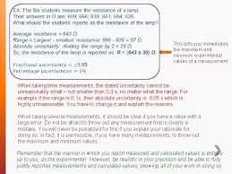 What does percentage uncertainty tell you. Independent Dependent Variable In Order To Create A