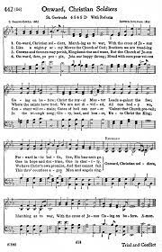 These songs are great to be played at memorial day celebrations or when our american soldiers return home or to send them a video message. Onward Christian Soldiers Wikipedia