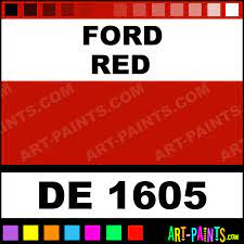 ford red engine enamel paints de 1605