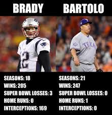Sure, tom brady proved that he's an immortal android, and that he's effectively turned the buccaneers into patriots 2: Nfl Memes Bartolo Colon Is A Better Athlete Than Tom Brady Change My Mind Facebook