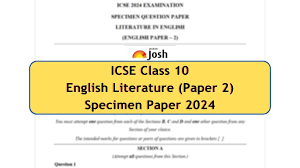 english literature specimen paper 2024