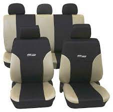 Car Seat Covers Washable Beige Amp