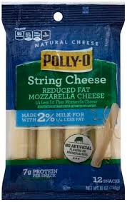 polly o mozzarella reduced fat string