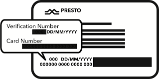 In order to be able to process your order, we need the full card number and the expiration date of your card (month and year). Sign In Without Account Presto Tap On Ride Easy