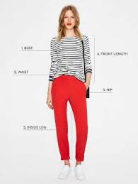 Womens Size And Fit Chart Boden