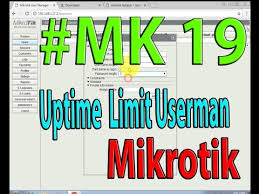 uptime limit userman mk 19 you